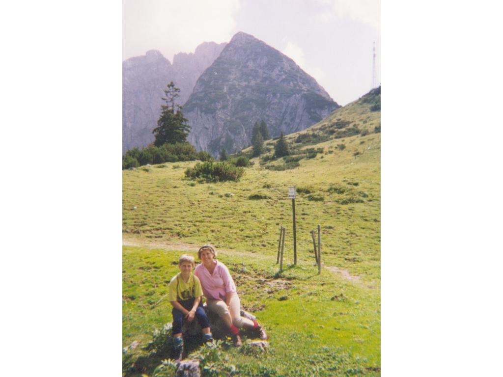 Blick zum Gipfel