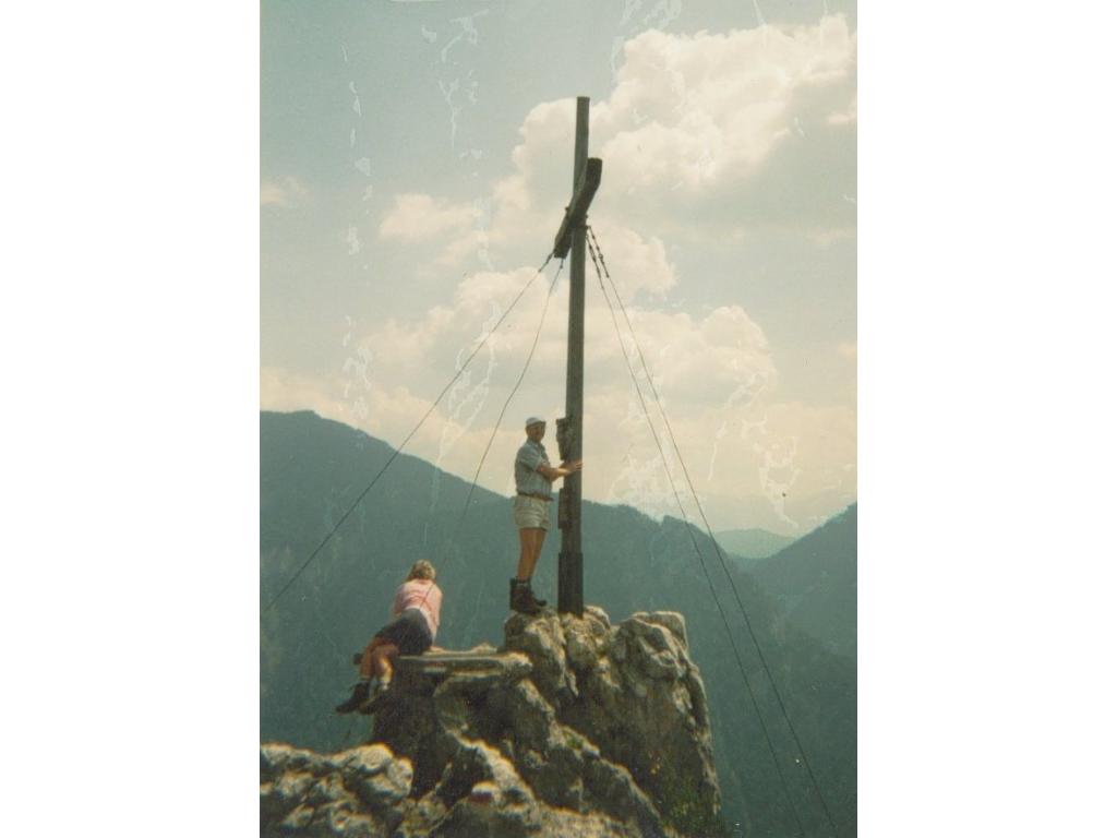 Auf dem Gipfel des Gr. Sonnsteins