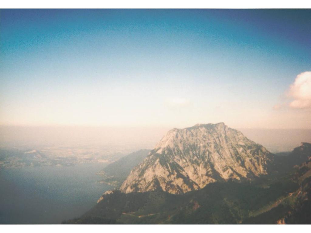 Blick nach Norden - Traunstein