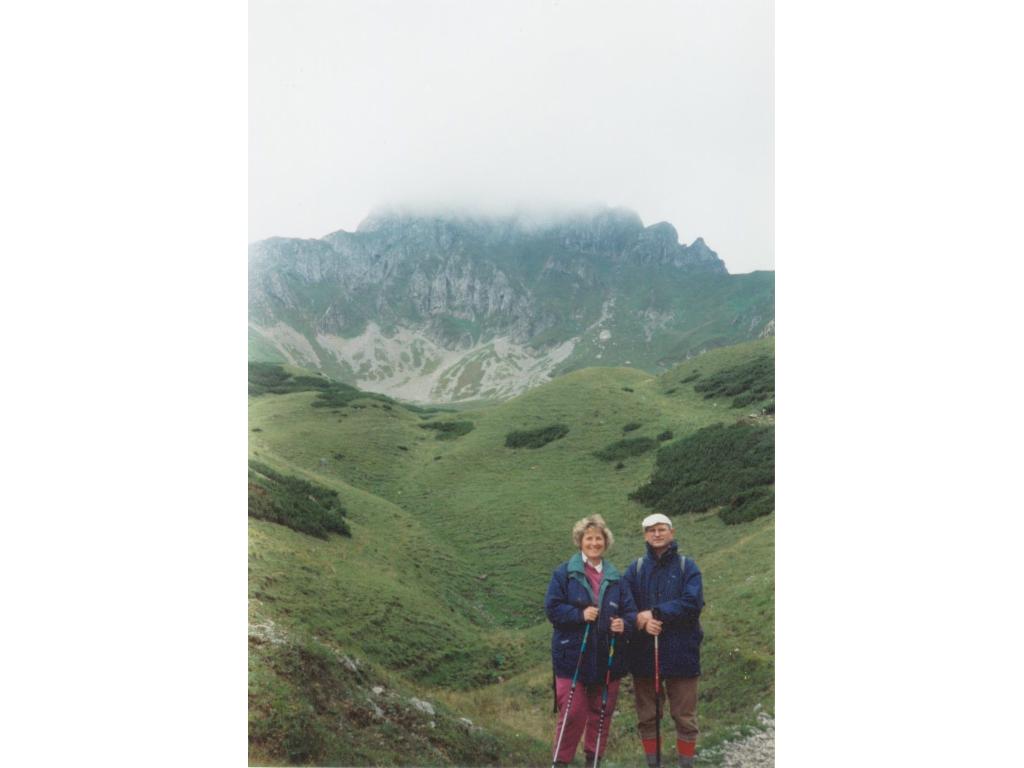 Blick zum Gipfel