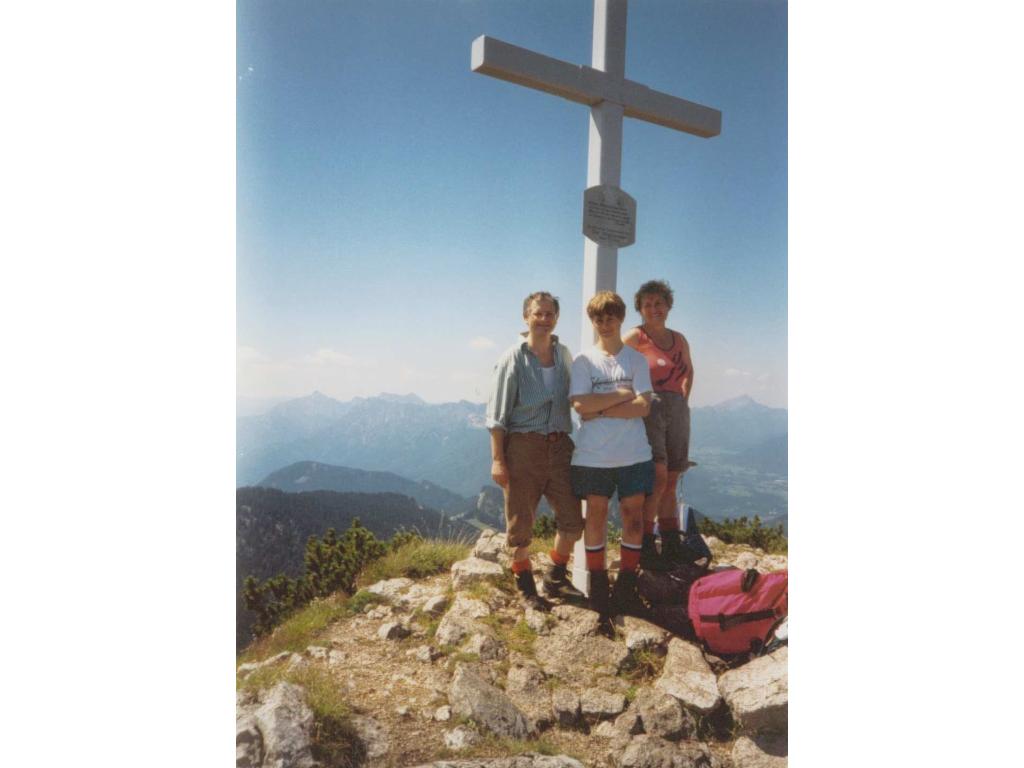 Auf dem Gipfel - Blick nach Westen