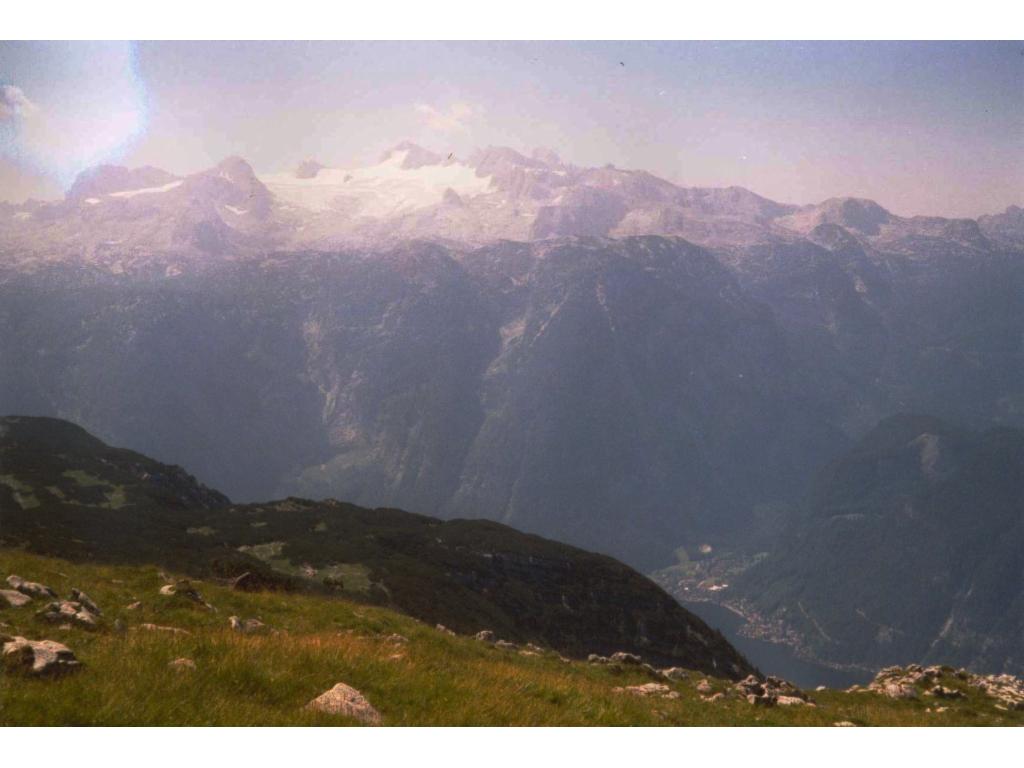 Blick nach Süden - Dachstein