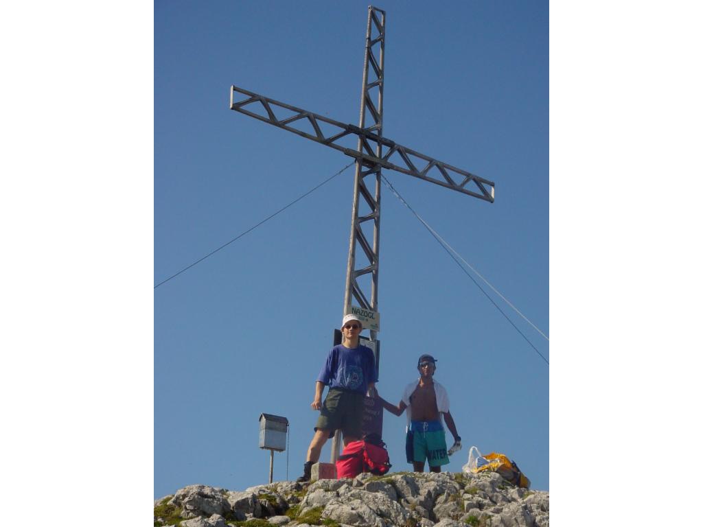 Auf dem Gipfel des Nazogl