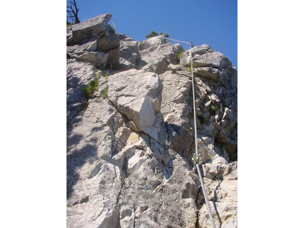 Klettersteig auf den Kleinen Traunstein