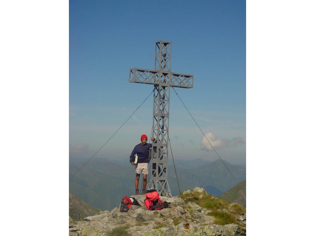 Auf dem Gipfel des Gr. Grießsteins