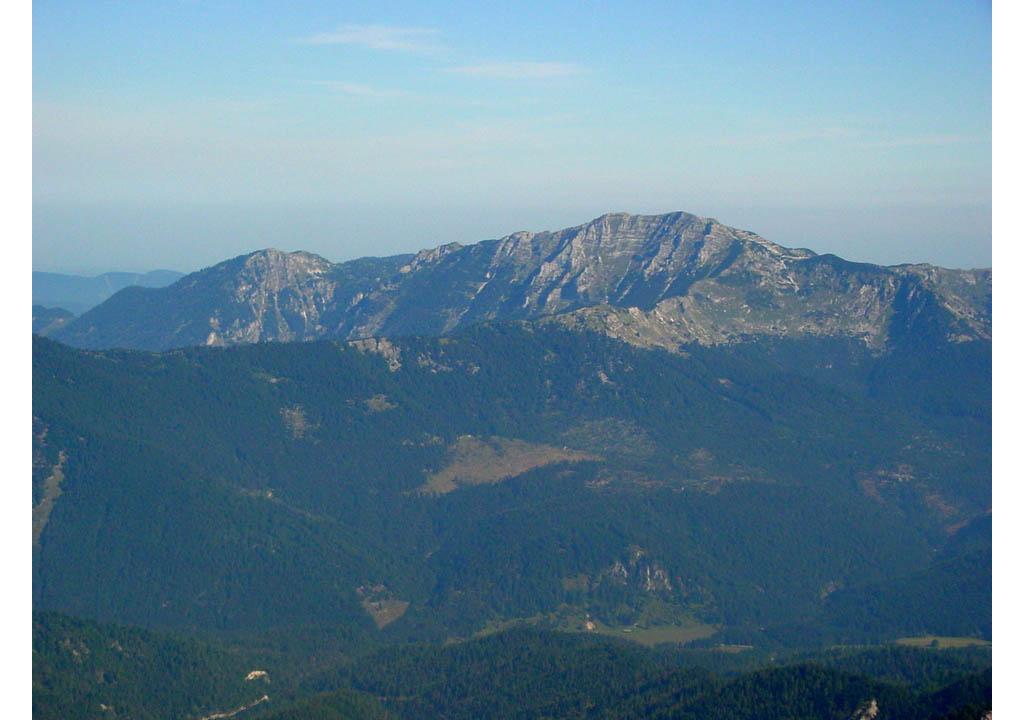 Blick vom Hochstadl zum Dürrenstein