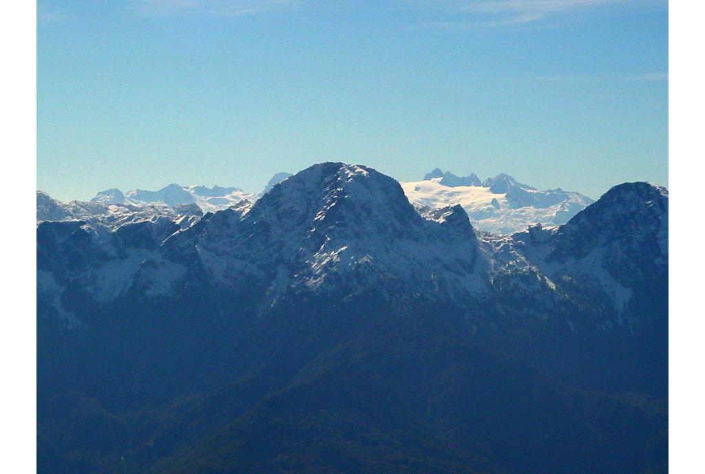 Dachstein und Woising vom Kasberg