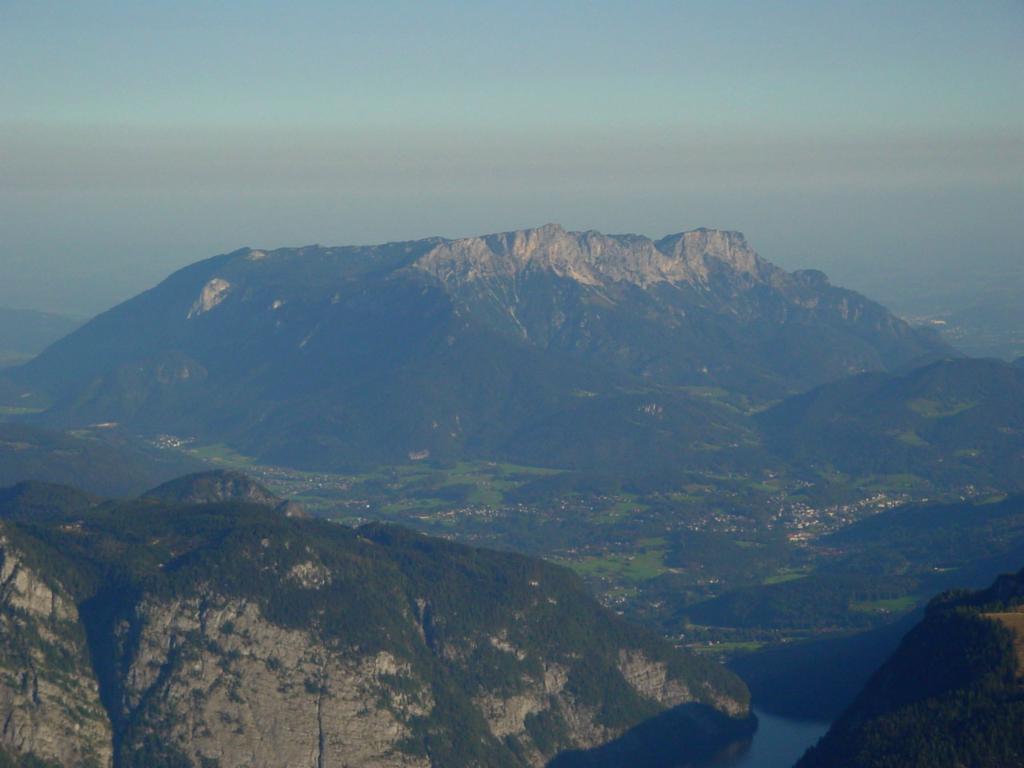 Untersberg und Berchtesgaden vom Funtenseetauern