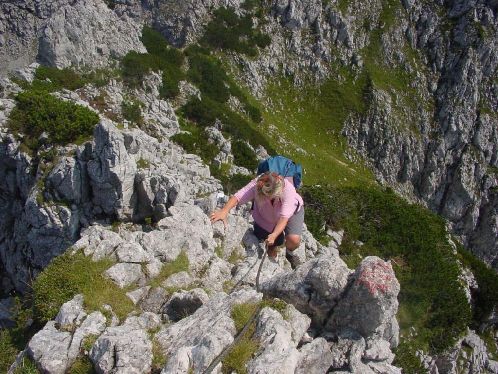 Grataufstieg zum Steinriesenkogel