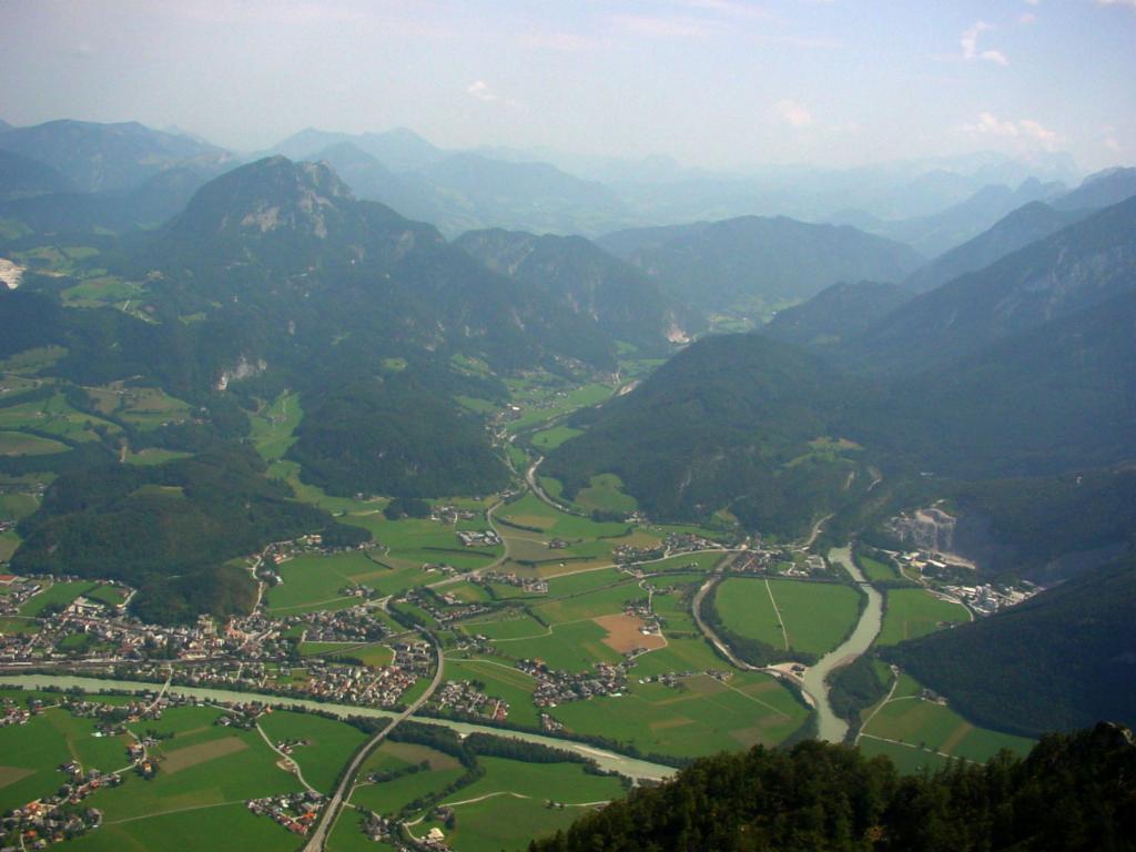 Golling und Lammertal vom Bärenstuhl