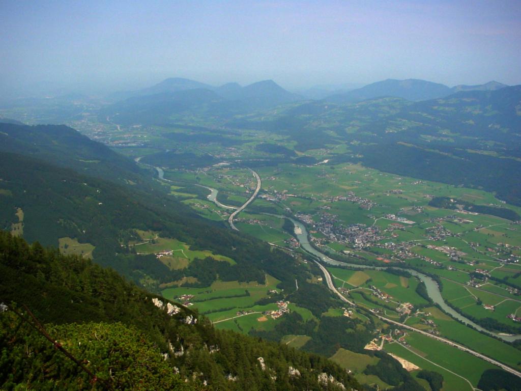 Blick ins Salzachtal vom Bärenstuhl