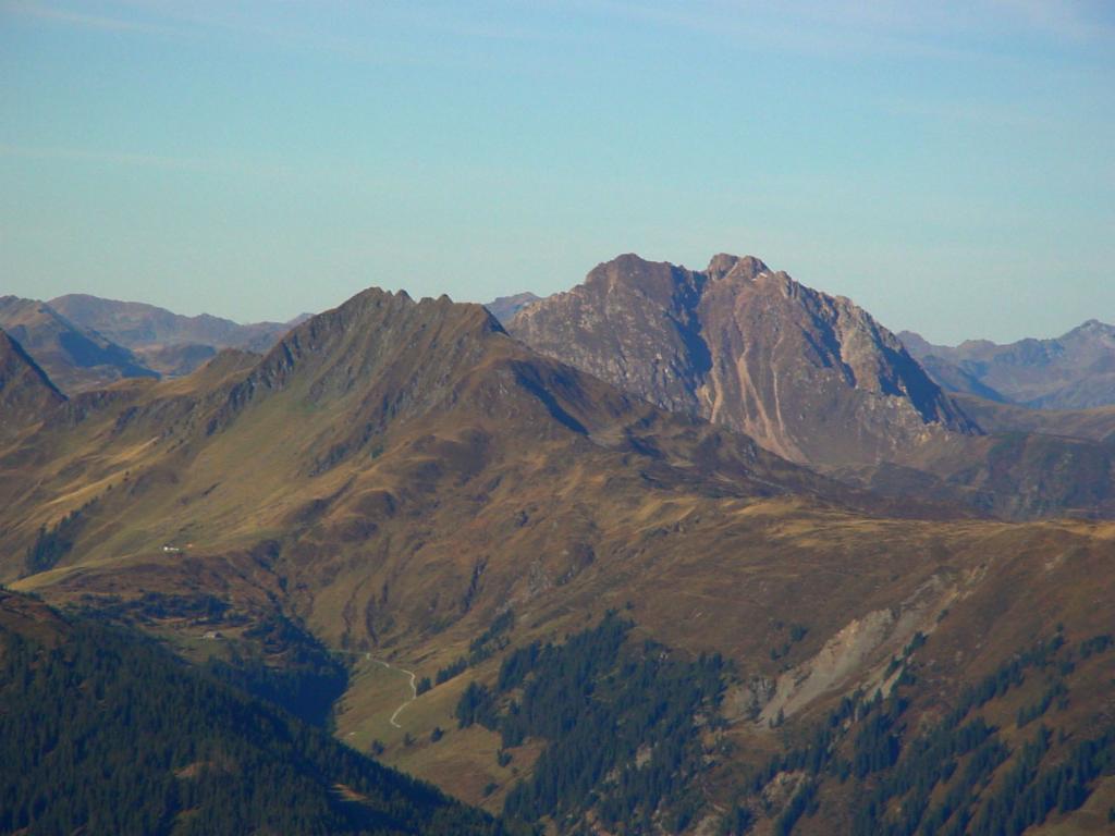 Markante Gestalten in den Kitzbüheler Alpen - Kl. und Gr. Rettenstein vom Kl. Schützkogel