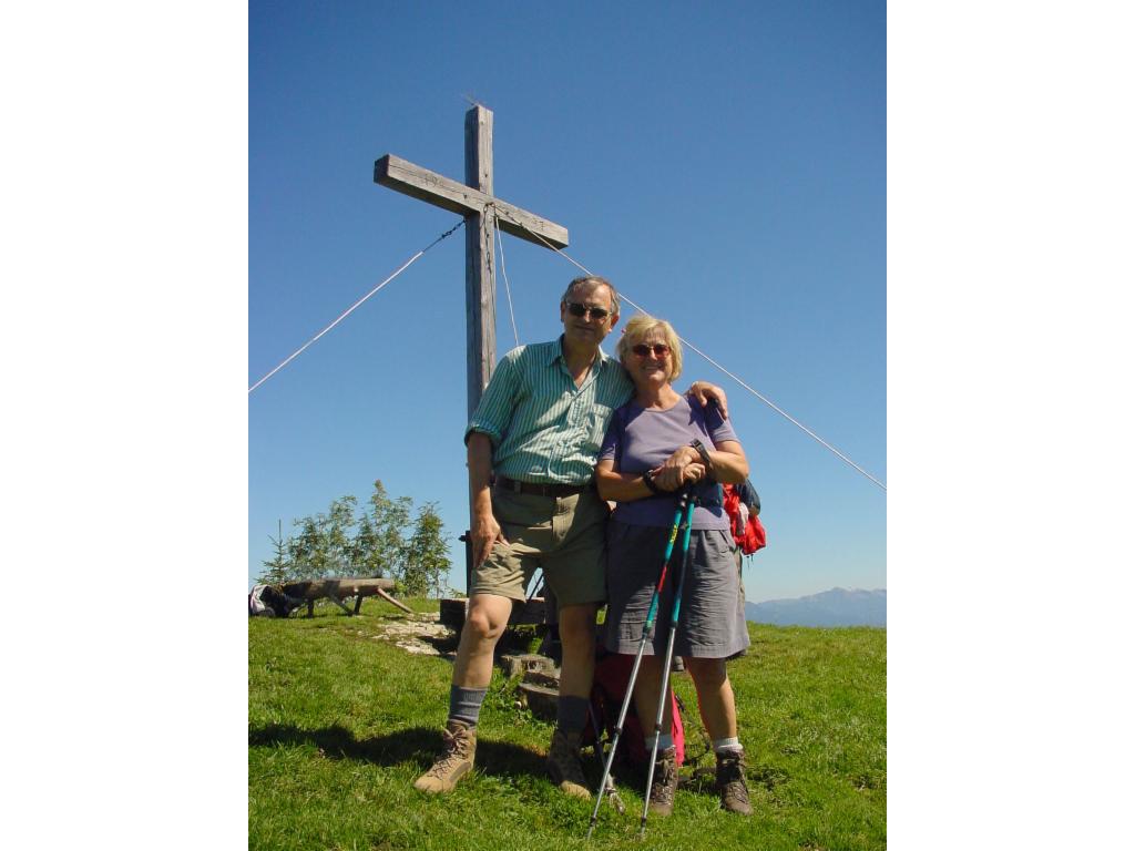 Das Gipfelkreuz auf dem Nordgipfel