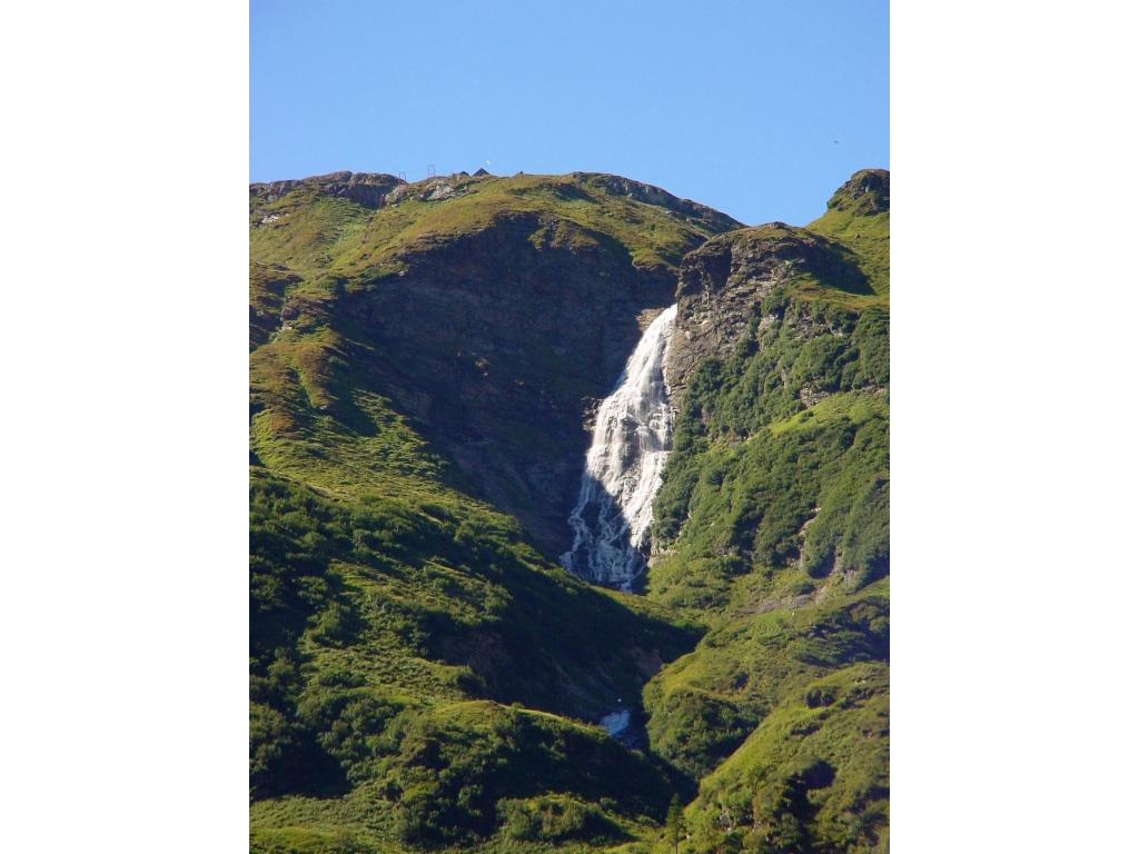 Seebachwasserfall unterhalb der Neuen Fürther-Hütte