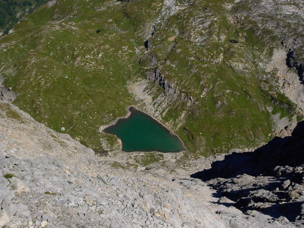 Neukarsee - ganz schön weit unten