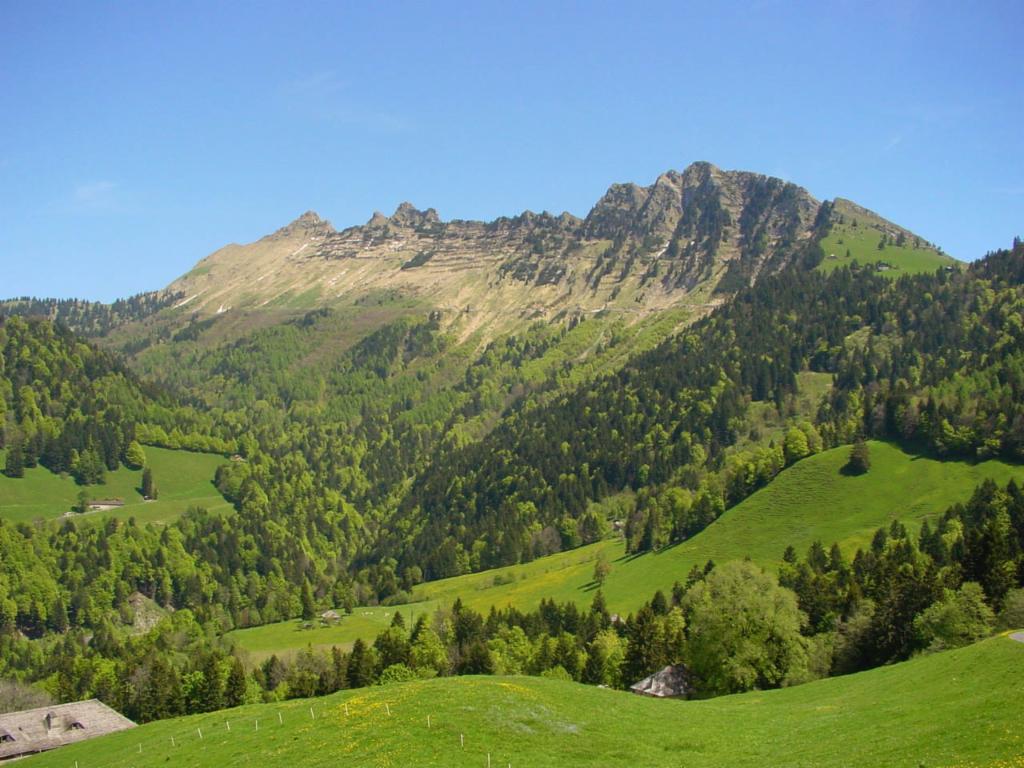 Cape au Moine, 1941m (à gauche)