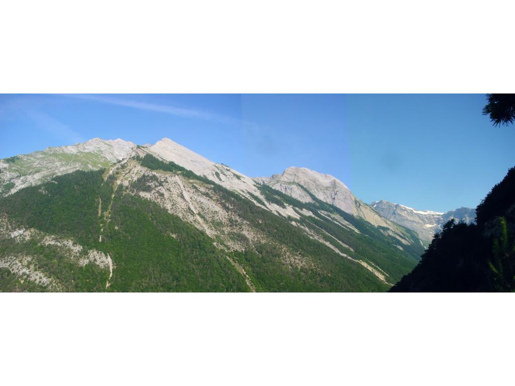 Le Cheval, 2491m, Mont à Cavouère, 2612m, Sommet des Diablerets, 3210m