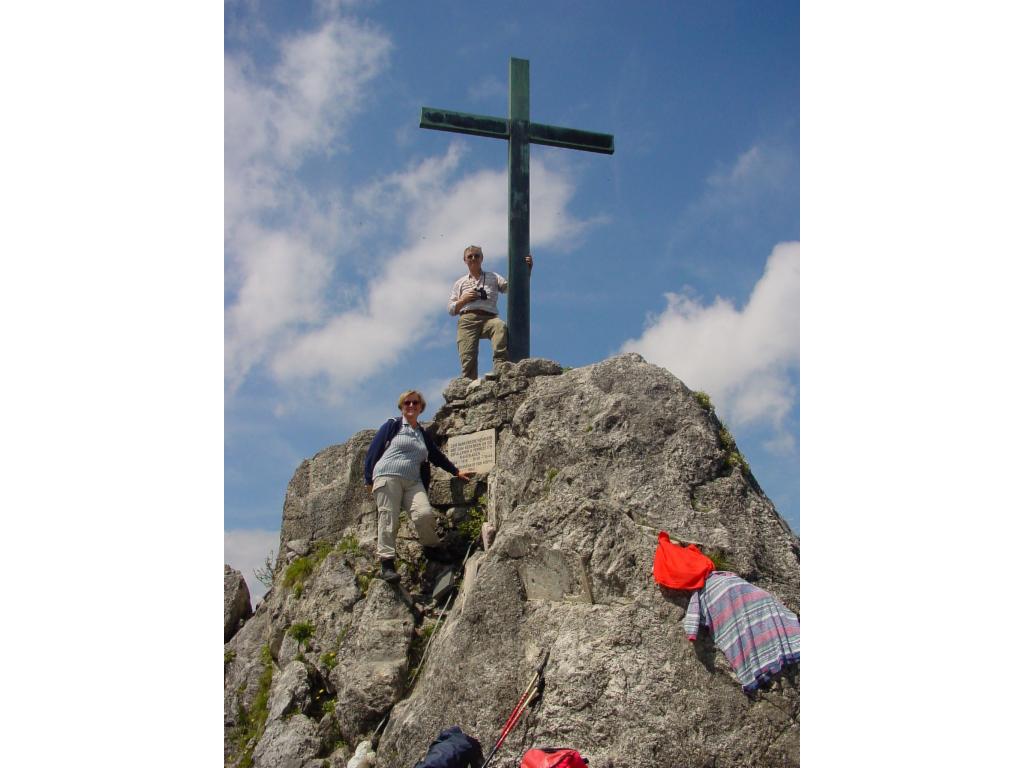 Der Gipfelfelsen
