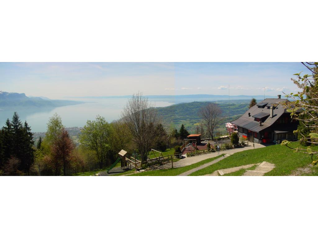Vue panoramique vers l'ouest