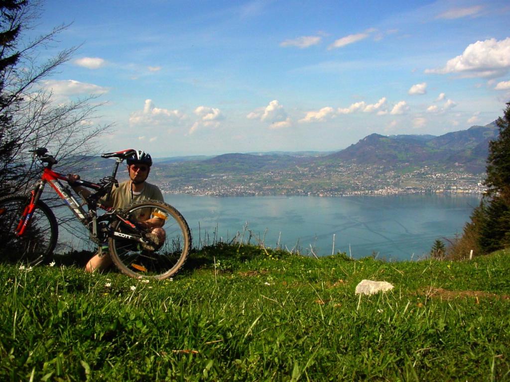 Le Léman depuis Chalavornaire
