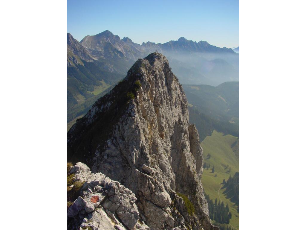 Blick zurück zur Frauenmauer