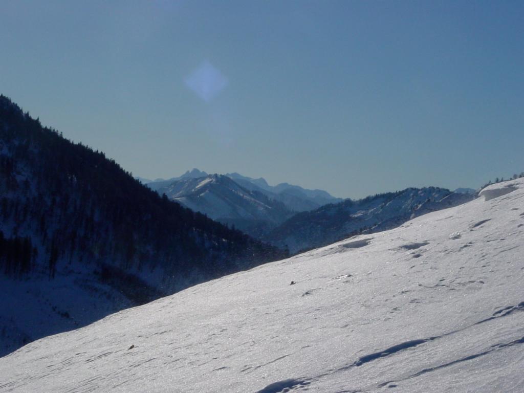 Reichensteingruppe vom Aufstieg