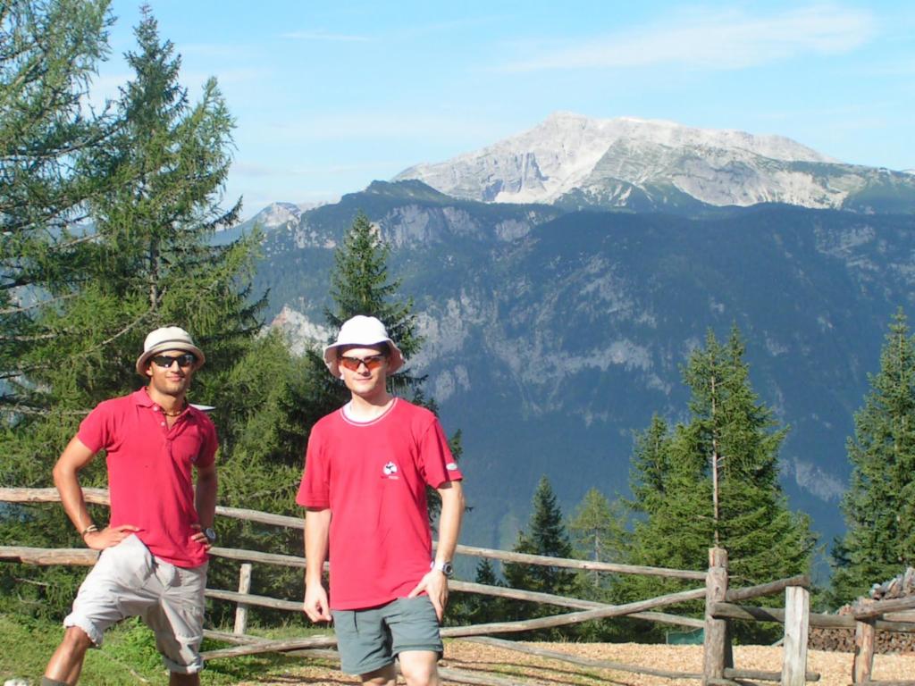 Auf der Gowilalm - Warscheneck im Hintergrund