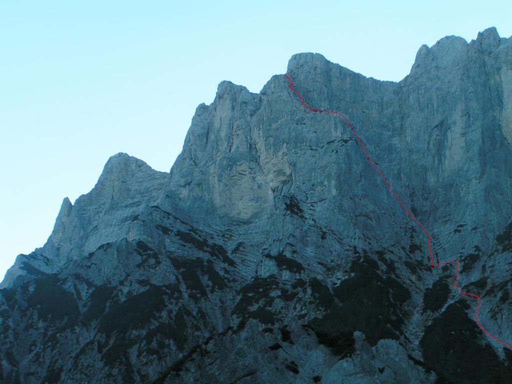 Peternpfad von der HaindlkarHütte