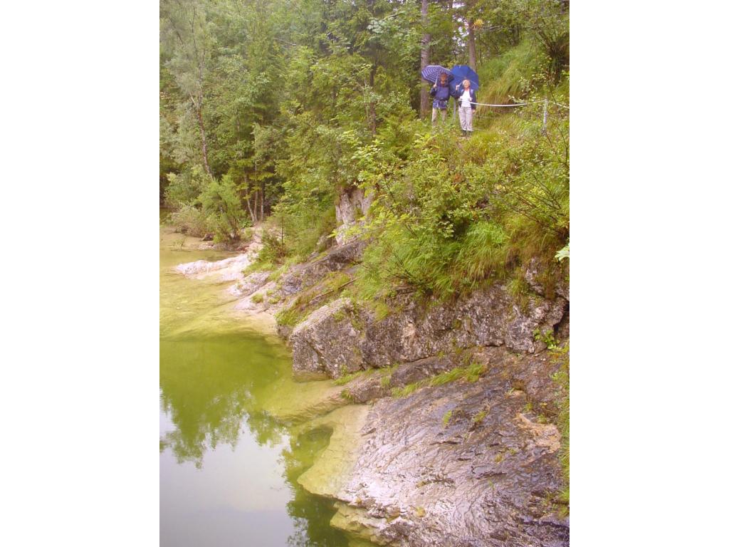 Auf dem Weg zur Klamm