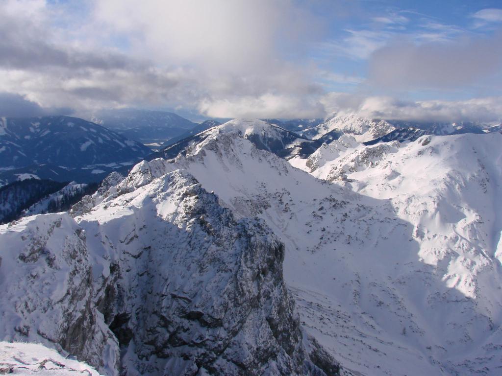 Blick zum Admonter Haus