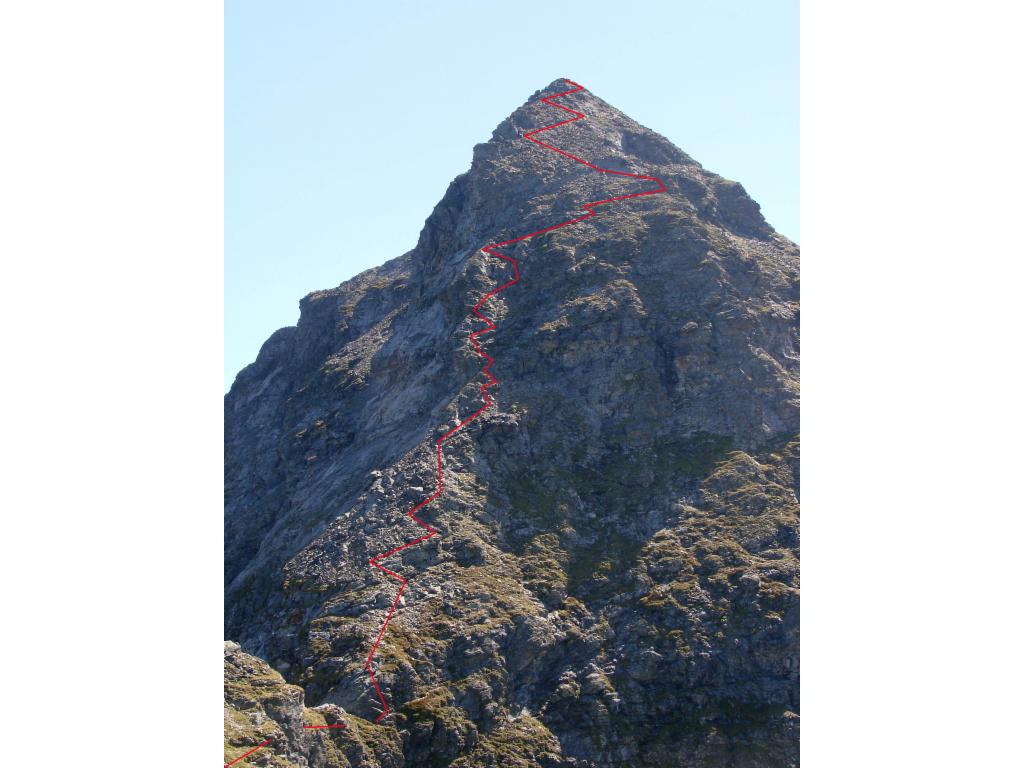 Abstieg von der Hochwildstelle