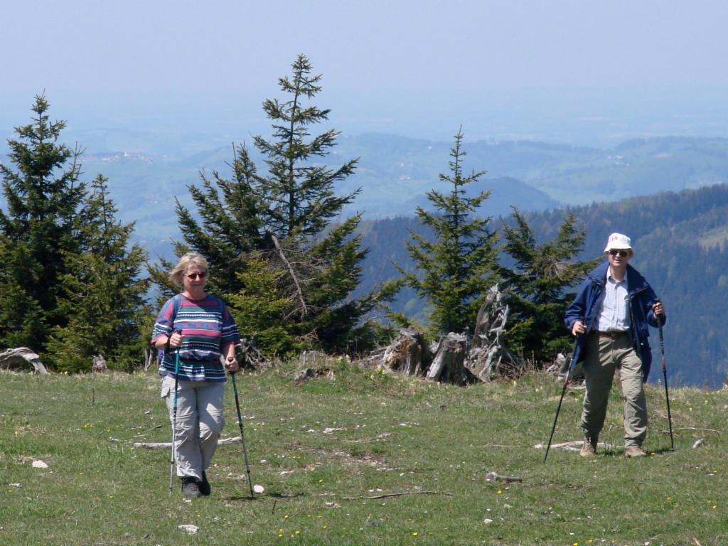 Wandersleute im Anmarsch
