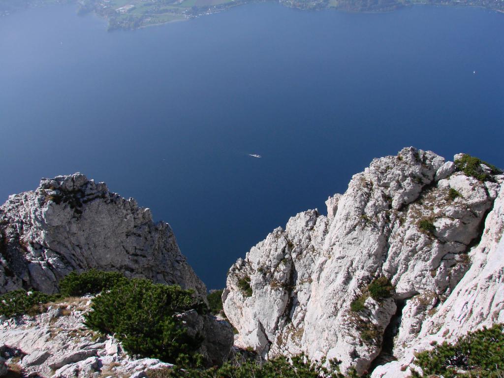 Tiefblick vom Naturfreundesteig