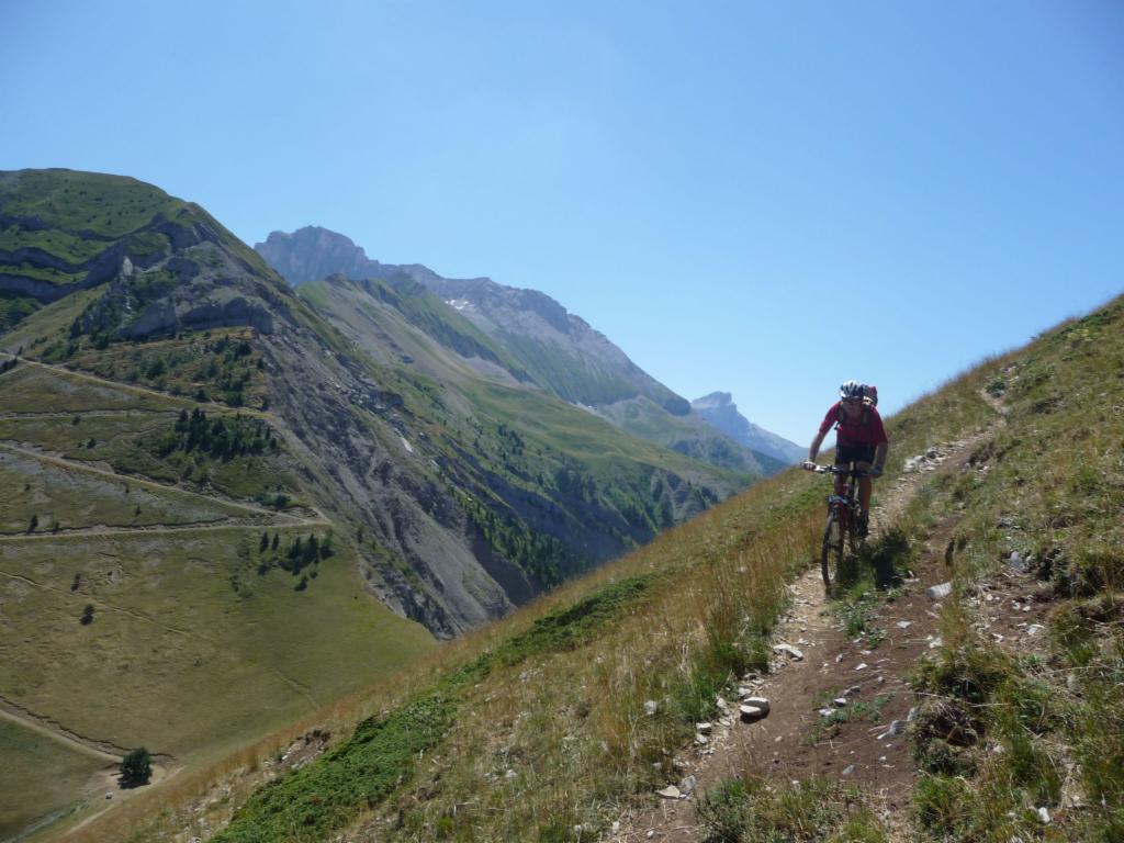 Descente du Col de la Brèche