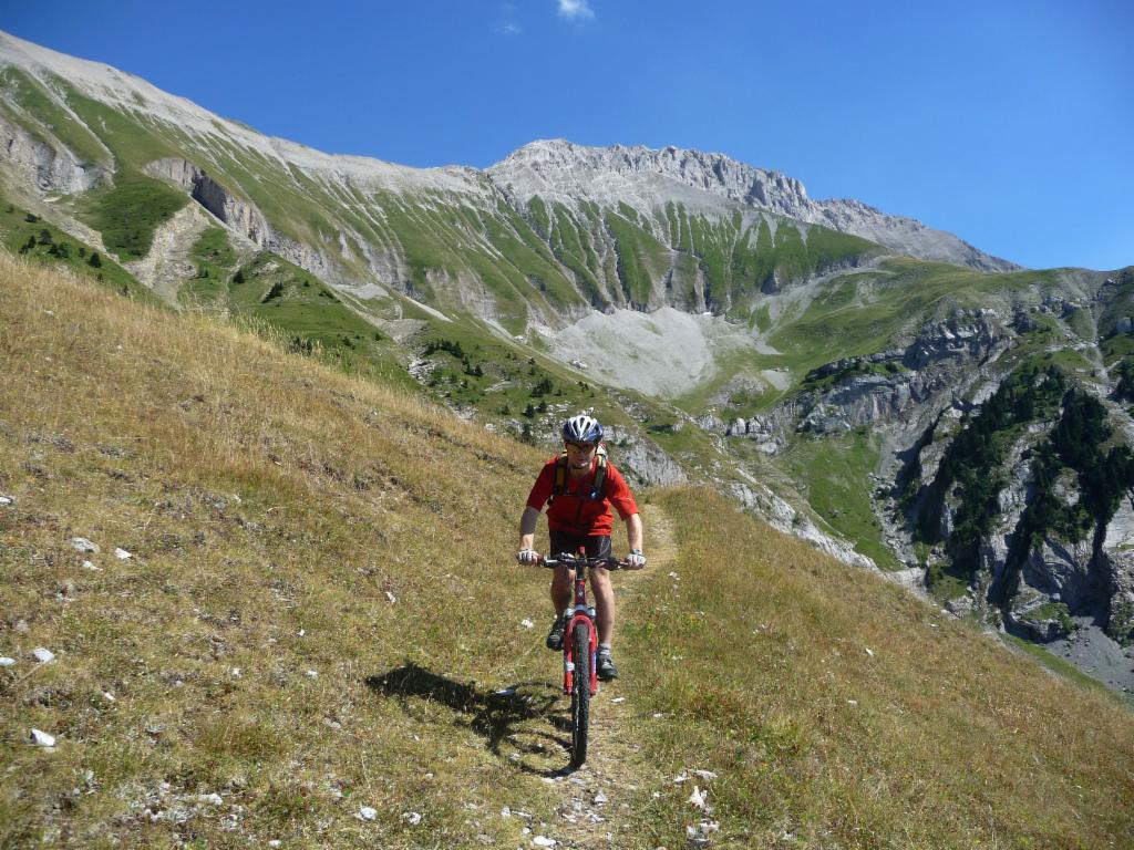 Descente après le refuge