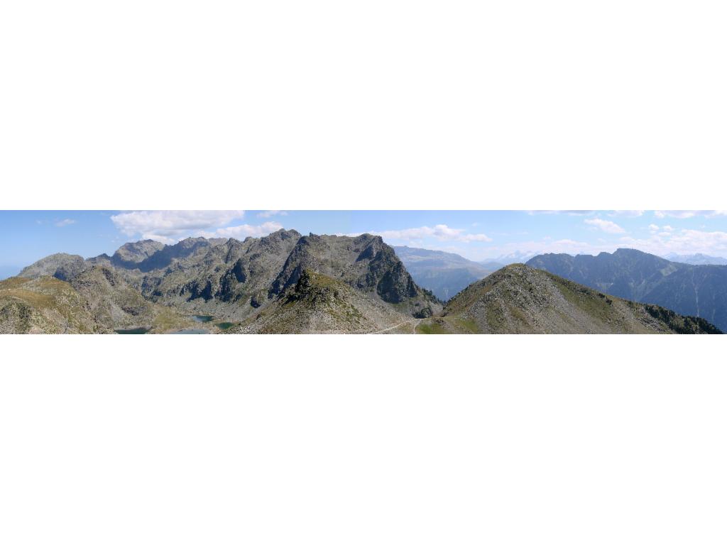 Vue panoramique vers l'est