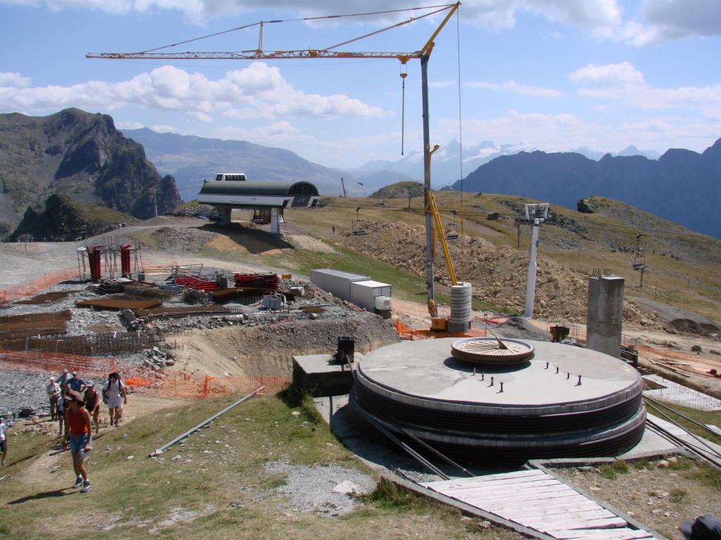 Chantier au sommet
