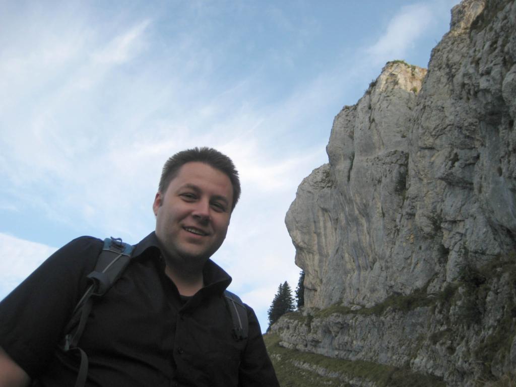 Sangle sous les parois impressionantes