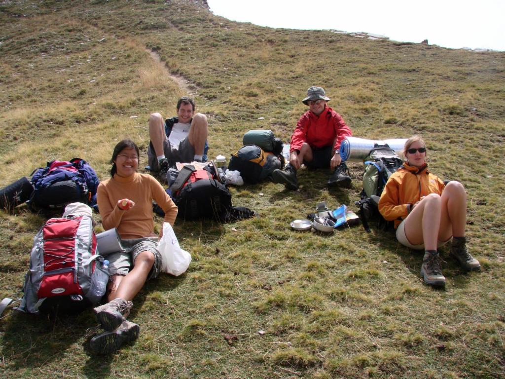 Déjeuner au Col de Charnier
