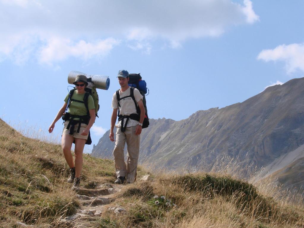 Descente vers le Col du Festre