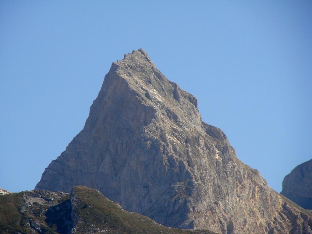 Roc de Garnesier depuis le Col de la Croix