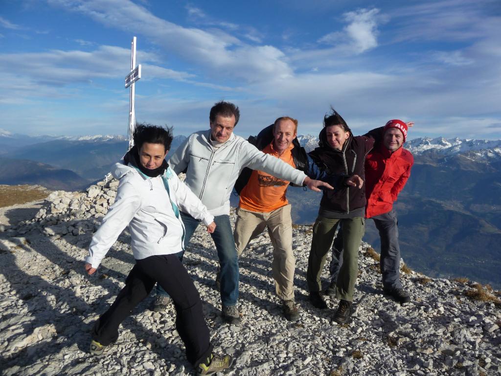 Julia, René, Yannick, Iana et Peter