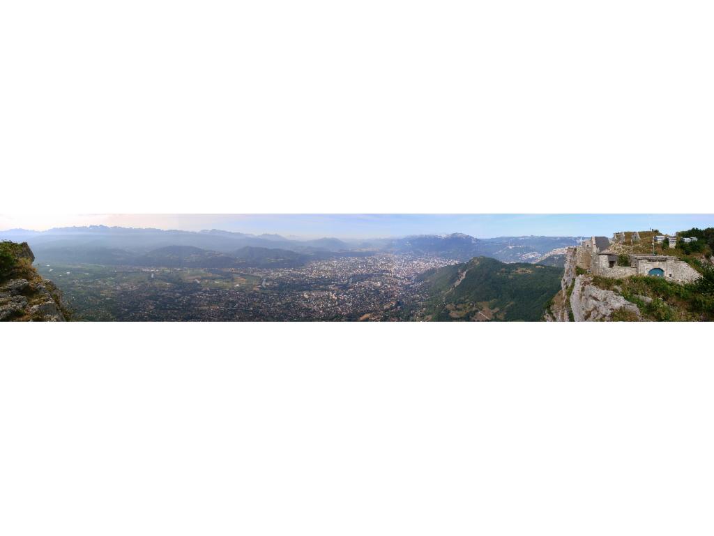 Vue panoramique du belvédère