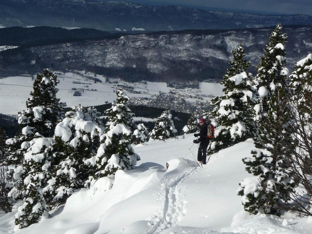 Première petite descente 