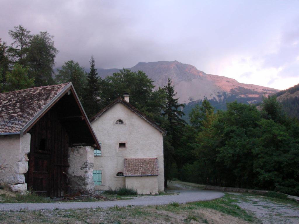 Coucher du soleil au Sauvas