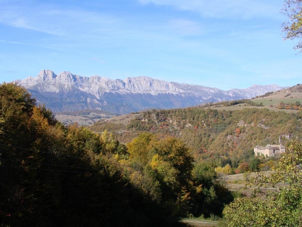 Vercors depuis Treffort