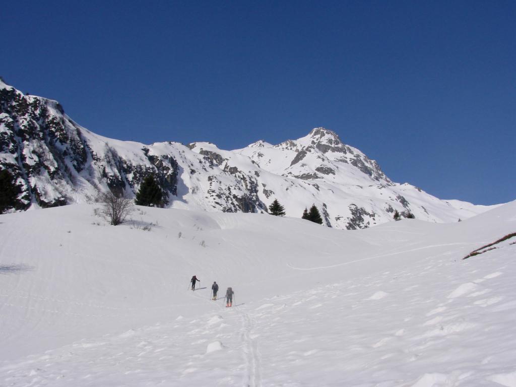 Montée dans la Combe de Mont Rond