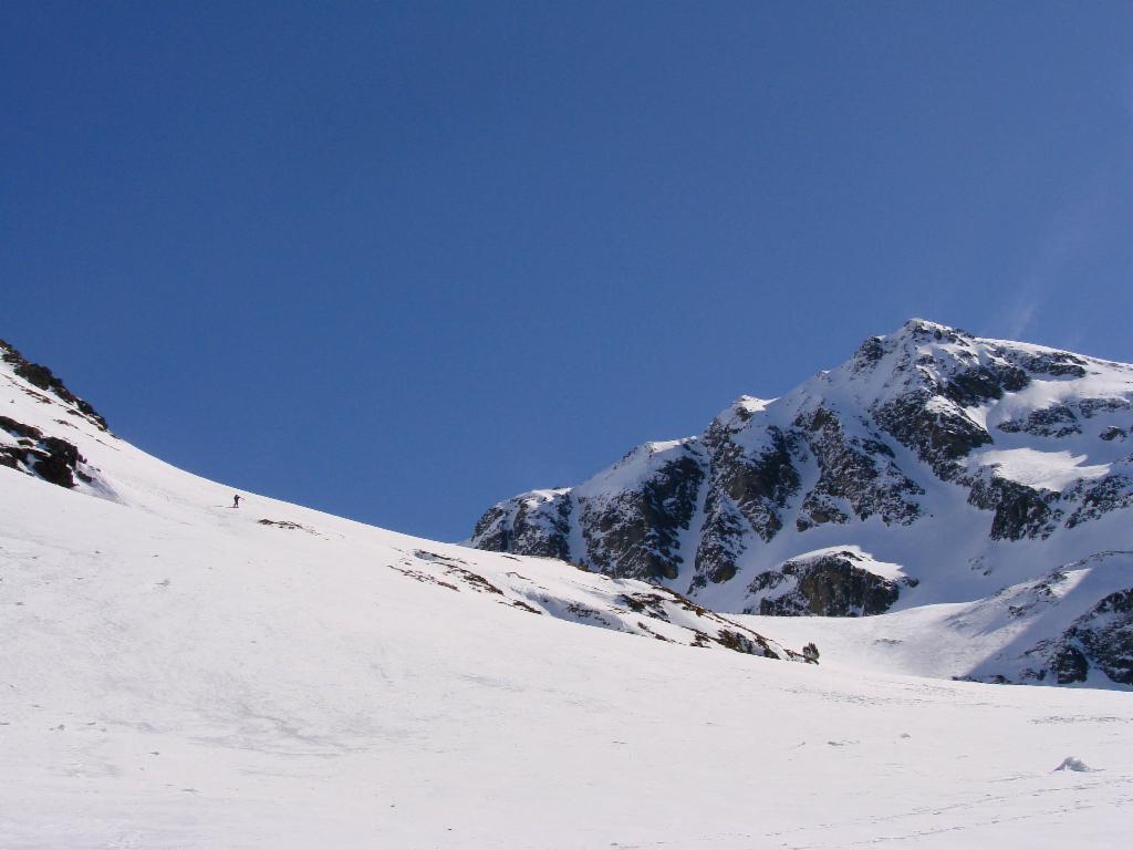 Montée: Crête de la Rosière à droite