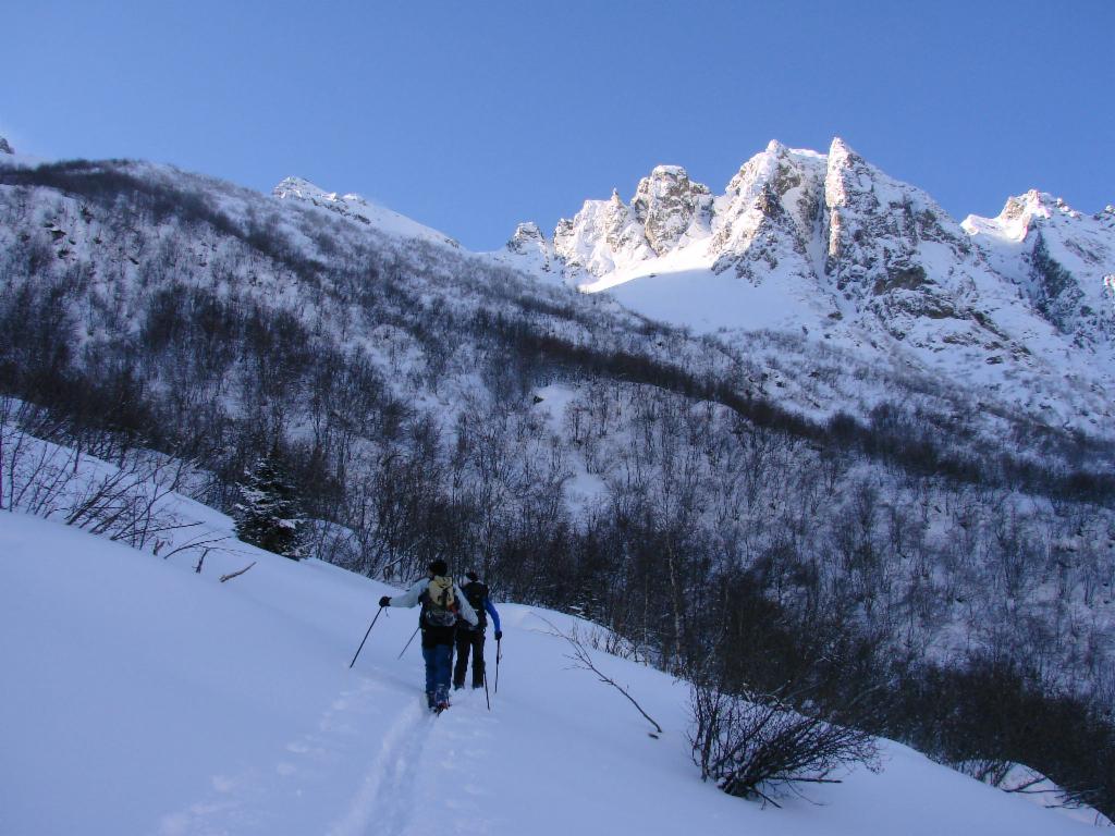 Montée dans les vernes