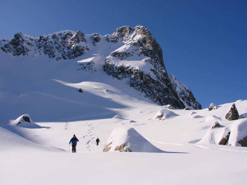 La descente...